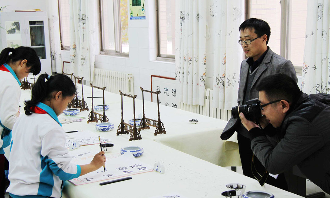 北京北京常州书法教育微网站开发案例
